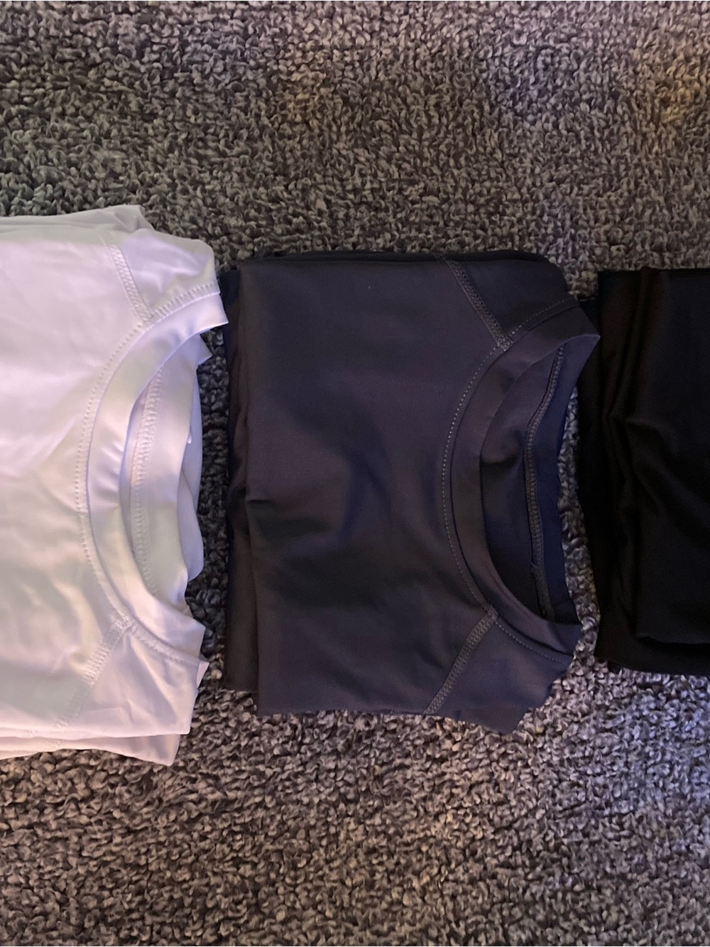 Dark Gray Performance Tee - Athletic Short Sleeve